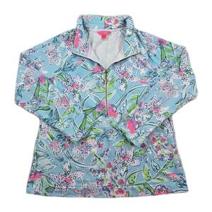 Lilly Pulitzer Skipper‎ Popover Womens XL UPF 50 1/4 Zip Pullover